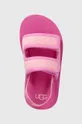 ružová Detské sandále UGG LENNON SLINGBACK
