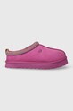 UGG kapcie zamszowe dziecięce K TAZZ fioletowy 1143776K.G