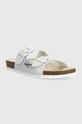 Pepe Jeans klapki OBAN BAY G PGS80004 srebrny SS24
