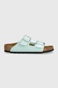 Birkenstock slapi copii Arizona Kids BF sintetic turcoaz 1027132