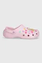 Skechers klapki dziecięce HEART CHARMER UNICORN DELIGHT różowy