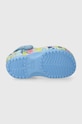 Дитячі шльопанці Crocs STITCH CLASSIC CLOG 209471.CROCS.STITCH.CLA бірюзовий