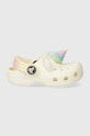 Παιδικές παντόφλες Crocs CLASSIC IAM RAINBOW UNICORN CLOG 209701.CROCS.CLASSIC.IA μπεζ SS24