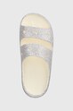 Crocs klapki dziecięce CLASSIC GLITTER SANDAL V multicolor 209705.CROCS.CLASSIC.GL
