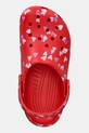 Παντόφλες Crocs CLASSIC VDAY CLOG κόκκινο 209754.CROCS.CLASSIC.VD