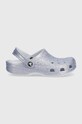 Crocs klapki dziecięce Classic Glitter Clog 206993.Classic.Glitter. fioletowy SS24