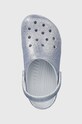 Crocs klapki dziecięce Classic Glitter Clog fioletowy 206993.Classic.Glitter.