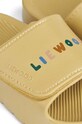 Liewood klapki dziecięce Thieme Slide LW17461 żółty SS24