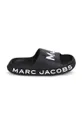 Παιδικές παντόφλες Marc Jacobs μαύρο