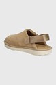 Băieți UGG papuci din piele intoarsa pentru copii GOLDENSTAR CLOG 1159770K bej