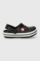 Дитячі шльопанці Crocs CROCBAND CLOG 207005.CROCS.CROCBAND.C чорний SS24