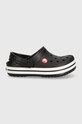 Дитячі шльопанці Crocs CROCBAND CLOG 207006.CROCS.CROCBAND.C чорний SS24