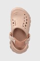 Crocs klapki dziecięce ECHO CLOG różowy 208191.CROCS.ECHO.CLOG.