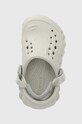 Crocs klapki dziecięce ECHO CLOG szary 208191.CROCS.ECHO.CLOG.