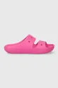 Дитячі шльопанці Crocs CLASSIC SANDAL V рожевий