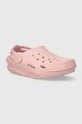 розовый Детские шлепанцы Crocs OFF GRID CLOG Детский