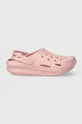Дитячі шльопанці Crocs OFF GRID CLOG рожевий