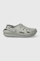 Παιδικές παντόφλες Crocs OFF GRID CLOG 209431.CROCS.OFF.GRID.C γκρί SS24