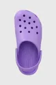 фіолетовий Дитячі шльопанці Crocs Classic Clog