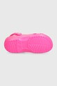 Crocs slapi copii Classic Neon Highlighter Cg 209570.Classic.Neon.Hig roz