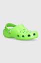 Crocs slapi copii Classic Neon Highlighter Cg verde 209570.Classic.Neon.Hig