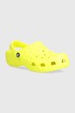 Crocs klapki dziecięce Classic Geometric Clog żółty 209572.Classic.Geometri