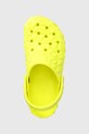 Crocs klapki dziecięce Classic Geometric Clog żółty 209572.Classic.Geometri