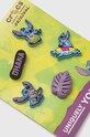 Crocs cipő kitűző 5 db Stitch.Tropical.5Pck többszínű SS24
