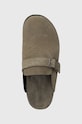 Semišové pantofle GARMENT PROJECT Blake Clog šedá GPF2550.260