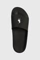 Pantofle Polo Ralph Lauren Polo Slide černá 809852071011.001