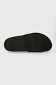 Шкіряні шльопанці Tommy Hilfiger TH RUBBER PATCH LEATHER SANDAL чорний FM0FM05031