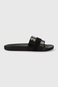Calvin Klein klapki POOL SLIDE WEB syntetyczny czarny HM0HM01359
