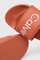 Παντόφλες Calvin Klein POOL SLIDE ADJ HM0HM01357 πορτοκαλί