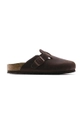 barna Birkenstock bőr papucs Boston SFB Férfi