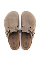 Natikače od nubuk kože Birkenstock Boston SFB 1018147 bež