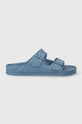 blu Birkenstock ciabatte slide Arizona Uomo