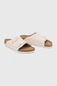 Semišové šľapky Birkenstock Zürich 1025028 béžová SS24