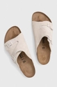 Birkenstock suede sliders Zürich Uppers: Suede Inside: Natural leather Outsole: Synthetic material