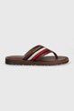 Japanke Tommy Hilfiger CORE TOE POST SANDAL FM0FM05011 smeđa SS24