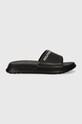 Pantofle Tommy Hilfiger DUAL DENSITY HILIFGER POOL SLIDE černá FM0FM05017