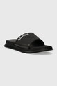 Pantofle Tommy Hilfiger DUAL DENSITY HILIFGER POOL SLIDE FM0FM05017 černá SS24