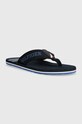 Obuwie Tommy Hilfiger japonki SPORTY BEACH SANDAL FM0FM05020 granatowy