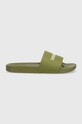 Šľapky Tommy Hilfiger RAISED POOL SLIDE FM0FM05022 zelená SS24