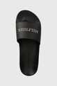 Tommy Hilfiger klapki RAISED POOL SLIDE czarny FM0FM05022