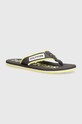 Žabky Tommy Hilfiger PATCH BEACH SANDAL šedá FM0FM05024