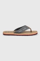 Tommy Hilfiger infradito CORK BEACH SANDAL Gambale: Materiale tessile Parte interna: Materiale sintetico, Materiale tessile Suola: Materiale sintetico