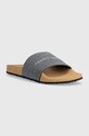Tommy Hilfiger klapki TH CORK POOL SLIDE FM0FM05075 granatowy SS24