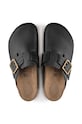 Кожаные шлепанцы Birkenstock Boston Bold Gap 1022577 чёрный