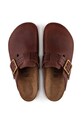 Birkenstock slapi de piele Boston Bold Gap 1022589 maro