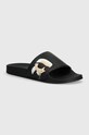 Karl Lagerfeld papuci KONDO negru KL70005N.V00